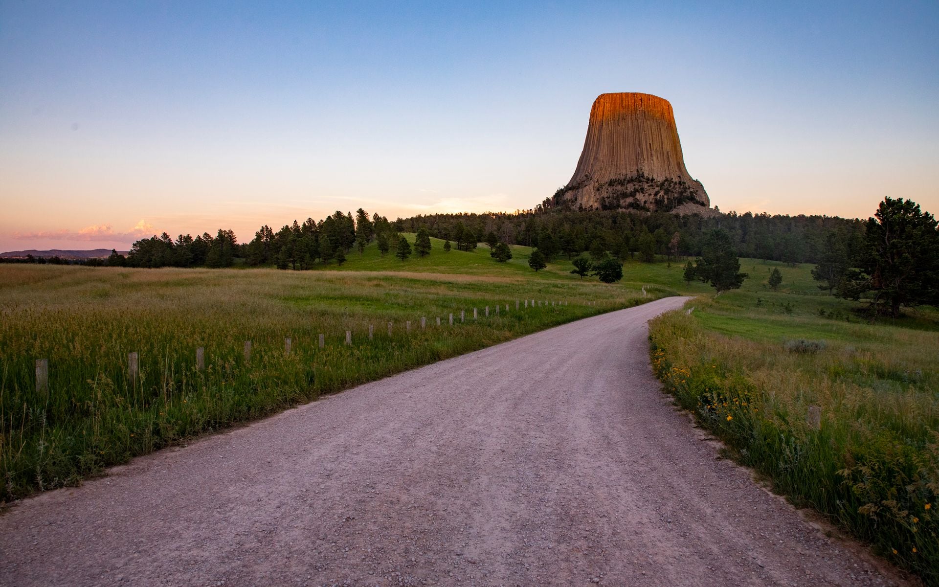 Devils Tower in Wyoming