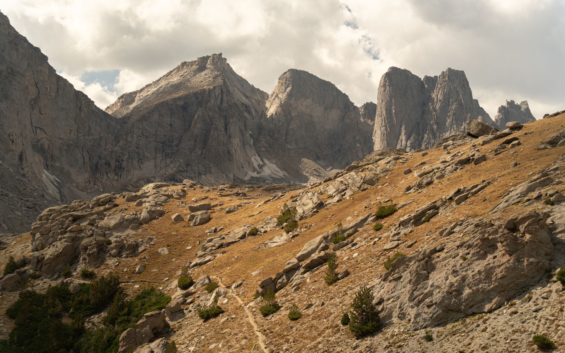 Wind River Range in Wyoming